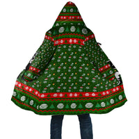 Awesome Firefighter Christmas Cloak Xmas Holiday Patterns - Wonder Print Shop