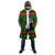Awesome Firefighter Christmas Cloak Xmas Holiday Patterns - Wonder Print Shop