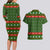 Awesome Firefighter Christmas Couples Matching Long Sleeve Bodycon Dress and Hawaiian Shirt Xmas Holiday Patterns - Wonder Print Shop