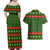 Awesome Firefighter Christmas Couples Matching Off Shoulder Maxi Dress and Hawaiian Shirt Xmas Holiday Patterns - Wonder Print Shop