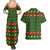 Awesome Firefighter Christmas Couples Matching Summer Maxi Dress and Hawaiian Shirt Xmas Holiday Patterns - Wonder Print Shop