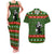 Awesome Firefighter Christmas Couples Matching Tank Maxi Dress and Hawaiian Shirt Xmas Holiday Patterns - Wonder Print Shop