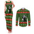 Awesome Firefighter Christmas Couples Matching Tank Maxi Dress and Long Sleeve Button Shirt Xmas Holiday Patterns - Wonder Print Shop