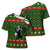 Awesome Firefighter Christmas Cross Shoulder Shirt Xmas Holiday Patterns - Wonder Print Shop