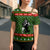 Awesome Firefighter Christmas Cross Shoulder Shirt Xmas Holiday Patterns - Wonder Print Shop