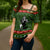 Awesome Firefighter Christmas Cross Shoulder Shirt Xmas Holiday Patterns - Wonder Print Shop