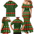 Awesome Firefighter Christmas Family Matching Mermaid Dress and Hawaiian Shirt Xmas Holiday Patterns - Wonder Print Shop