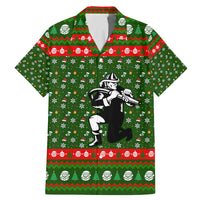 Awesome Firefighter Christmas Family Matching Mermaid Dress and Hawaiian Shirt Xmas Holiday Patterns - Wonder Print Shop