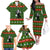 Awesome Firefighter Christmas Family Matching Off The Shoulder Long Sleeve Dress and Hawaiian Shirt Xmas Holiday Patterns - Wonder Print Shop