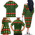 Awesome Firefighter Christmas Family Matching Off The Shoulder Long Sleeve Dress and Hawaiian Shirt Xmas Holiday Patterns - Wonder Print Shop