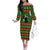 Awesome Firefighter Christmas Family Matching Off The Shoulder Long Sleeve Dress and Hawaiian Shirt Xmas Holiday Patterns - Wonder Print Shop