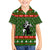 Awesome Firefighter Christmas Family Matching Off The Shoulder Long Sleeve Dress and Hawaiian Shirt Xmas Holiday Patterns - Wonder Print Shop