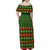 Awesome Firefighter Christmas Family Matching Off Shoulder Maxi Dress and Hawaiian Shirt Xmas Holiday Patterns - Wonder Print Shop