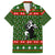 Awesome Firefighter Christmas Family Matching Short Sleeve Bodycon Dress and Hawaiian Shirt Xmas Holiday Patterns - Wonder Print Shop