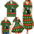 Awesome Firefighter Christmas Family Matching Summer Maxi Dress and Hawaiian Shirt Xmas Holiday Patterns - Wonder Print Shop