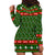 Awesome Firefighter Christmas Hoodie Dress Xmas Holiday Patterns - Wonder Print Shop