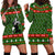 Awesome Firefighter Christmas Hoodie Dress Xmas Holiday Patterns - Wonder Print Shop