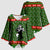 Awesome Firefighter Christmas Kimono Sleeve Blouse Xmas Holiday Patterns - Wonder Print Shop