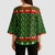 Awesome Firefighter Christmas Kimono Sleeve Blouse Xmas Holiday Patterns - Wonder Print Shop