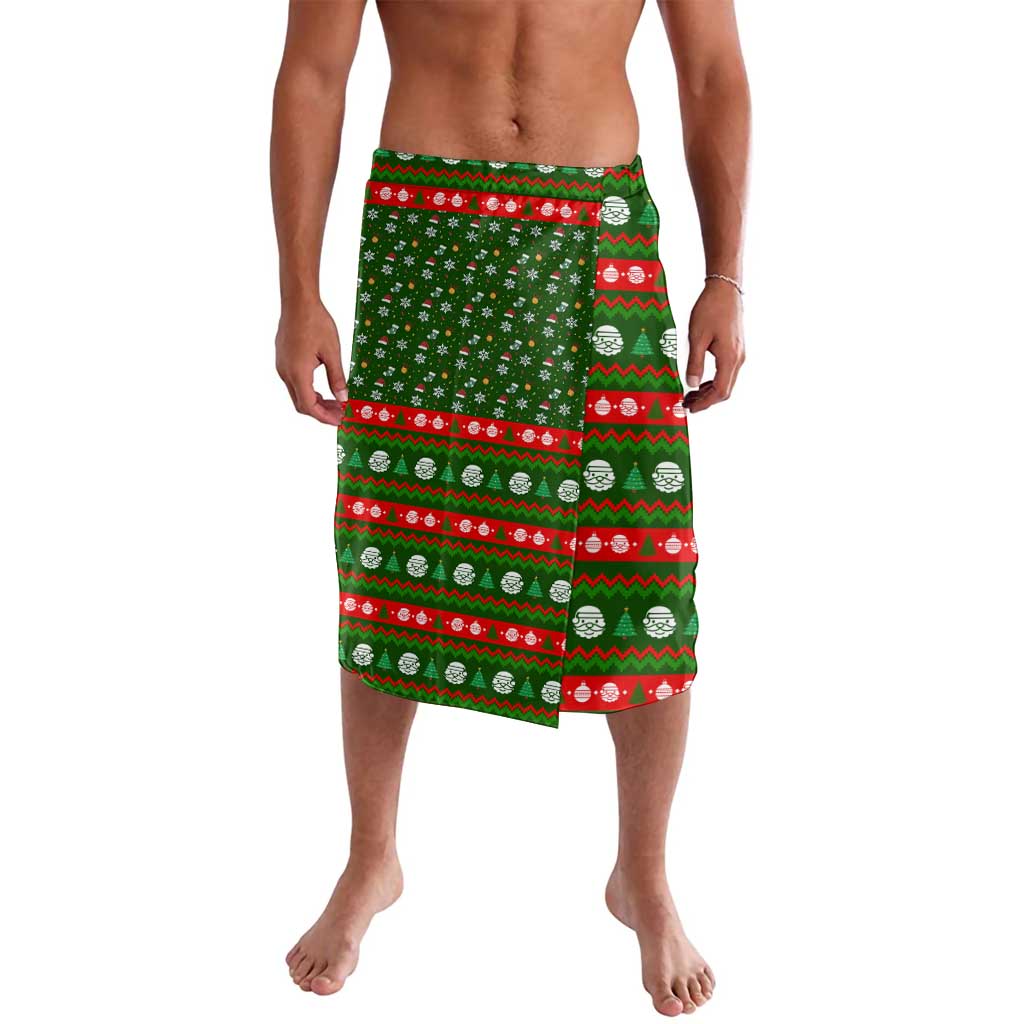 Awesome Firefighter Christmas Lavalava Xmas Holiday Patterns - Wonder Print Shop