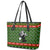 Awesome Firefighter Christmas Leather Tote Bag Xmas Holiday Patterns - Wonder Print Shop