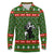 Awesome Firefighter Christmas Long Sleeve Polo Shirt Xmas Holiday Patterns - Wonder Print Shop