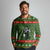 Awesome Firefighter Christmas Long Sleeve Polo Shirt Xmas Holiday Patterns - Wonder Print Shop