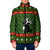 Awesome Firefighter Christmas Padded Jacket Xmas Holiday Patterns - Wonder Print Shop