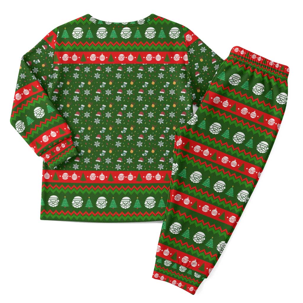 Awesome Firefighter Christmas Pajama Set Xmas Holiday Patterns - Wonder Print Shop