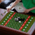 Awesome Firefighter Christmas Puzzle Xmas Holiday Patterns - Wonder Print Shop