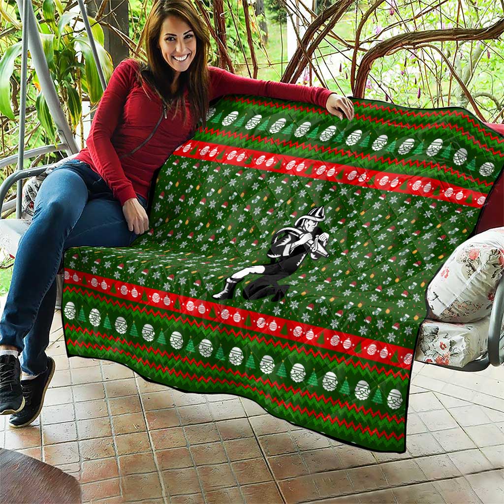 Awesome Firefighter Christmas Quilt Xmas Holiday Patterns - Wonder Print Shop