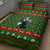 Awesome Firefighter Christmas Quilt Bed Set Xmas Holiday Patterns - Wonder Print Shop