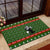 Awesome Firefighter Christmas Rubber Doormat Xmas Holiday Patterns - Wonder Print Shop