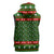 Awesome Firefighter Christmas Sleeveless Hoodie Xmas Holiday Patterns - Wonder Print Shop
