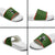 Awesome Firefighter Christmas Slide Sandals Xmas Holiday Patterns - Wonder Print Shop