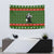 Awesome Firefighter Christmas Tapestry Xmas Holiday Patterns - Wonder Print Shop