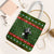 Awesome Firefighter Christmas Tote Bag Xmas Holiday Patterns - Wonder Print Shop