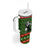 Awesome Firefighter Christmas Tumbler With Handle Xmas Holiday Patterns - Wonder Print Shop