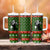 Awesome Firefighter Christmas Tumbler With Handle Xmas Holiday Patterns - Wonder Print Shop