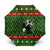 Awesome Firefighter Christmas Umbrella Xmas Holiday Patterns - Wonder Print Shop