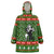 Awesome Firefighter Christmas Wearable Blanket Hoodie Xmas Holiday Patterns - Wonder Print Shop