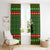 Awesome Firefighter Christmas Window Curtain Xmas Holiday Patterns - Wonder Print Shop