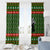 Awesome Firefighter Christmas Window Curtain Xmas Holiday Patterns - Wonder Print Shop