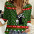 Awesome Firefighter Christmas Women Casual Shirt Xmas Holiday Patterns - Wonder Print Shop