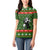 Awesome Firefighter Christmas Women Polo Shirt Xmas Holiday Patterns - Wonder Print Shop