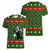 Awesome Firefighter Christmas Women V-Neck T-Shirt Xmas Holiday Patterns - Wonder Print Shop