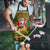 Awesome German Shepherd Dog Santa Claus Christmas Apron Xmas Holiday Patterns - Wonder Print Shop