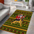 Awesome German Shepherd Dog Santa Claus Christmas Area Rug Xmas Holiday Patterns - Wonder Print Shop