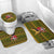 Awesome German Shepherd Dog Santa Claus Christmas Bathroom Set Xmas Holiday Patterns - Wonder Print Shop