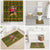 Awesome German Shepherd Dog Santa Claus Christmas Bathroom Set Xmas Holiday Patterns - Wonder Print Shop